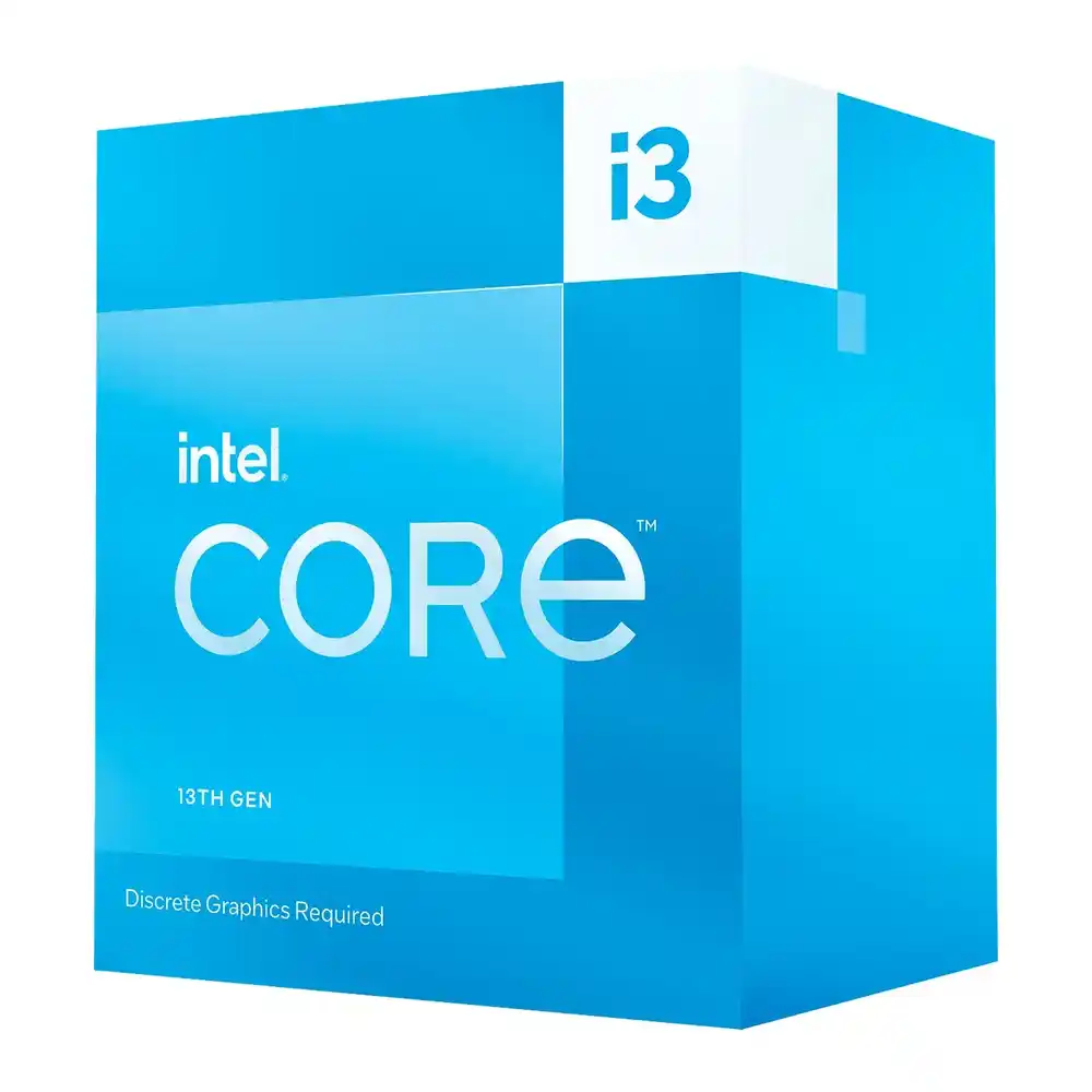 (image for) Intel 4 Core i3 13100F Raptor Lake CPU-Processor